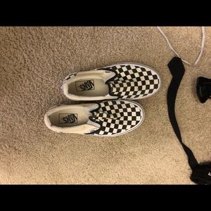 Checkered Vans